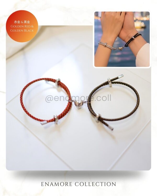 Attached with You - Magnetic Bracelet 情侶閨蜜磁吸手環（一對裝）：圖片 3