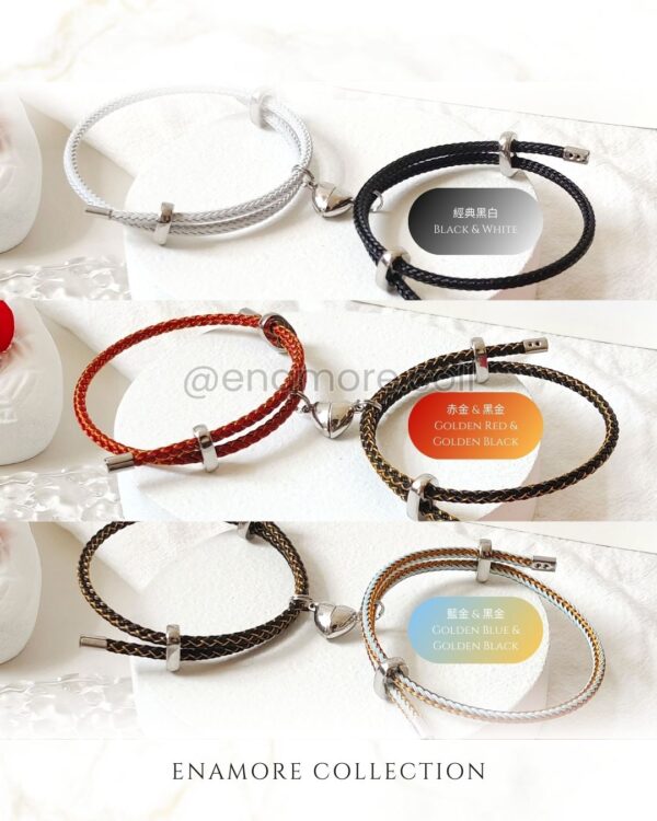 Attached with You - Magnetic Bracelet 情侶閨蜜磁吸手環（一對裝）：圖片 4