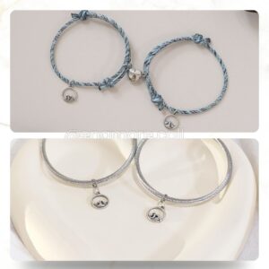純銀山盟海誓情侶手環/腳環｜Silver Handmade Constant Oath of Love Bracelet / Anklet（一對裝）