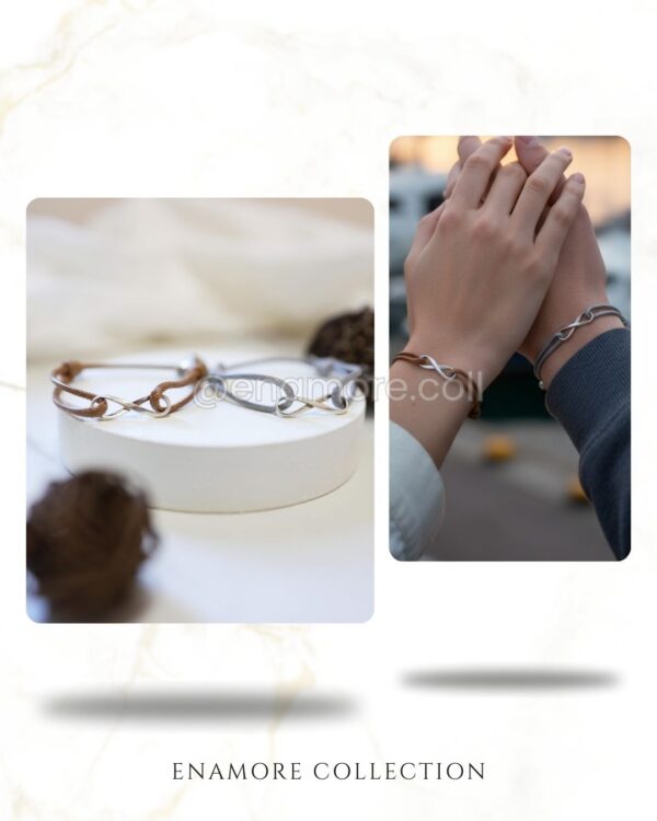 純銀無限情侶閨蜜手環/腳環（一對裝）｜Silver Infinity Bracelet / Anklet：圖片 2